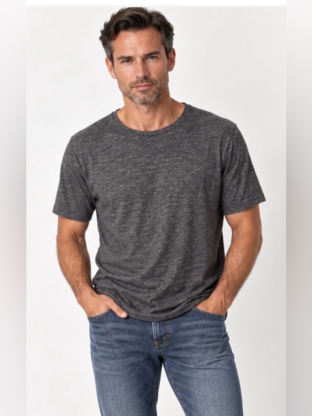 NWT Cuidado Con El Perro Dark Gray Poly Blend T-shirt Sz XL